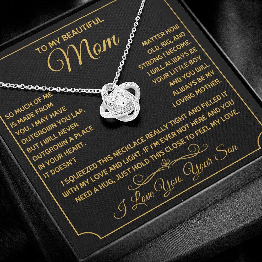 To My Loving Mom - This Necklace is a Small Token of My Love