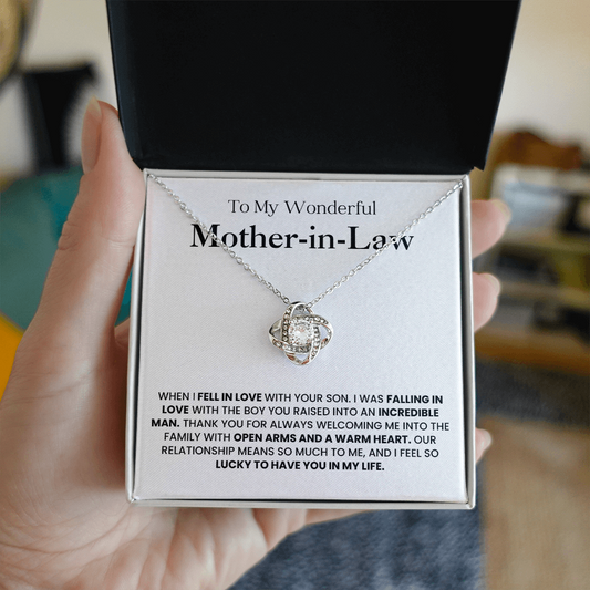 Sentimental Necklace for Future Mother-in-Law From Future Son-in-Law