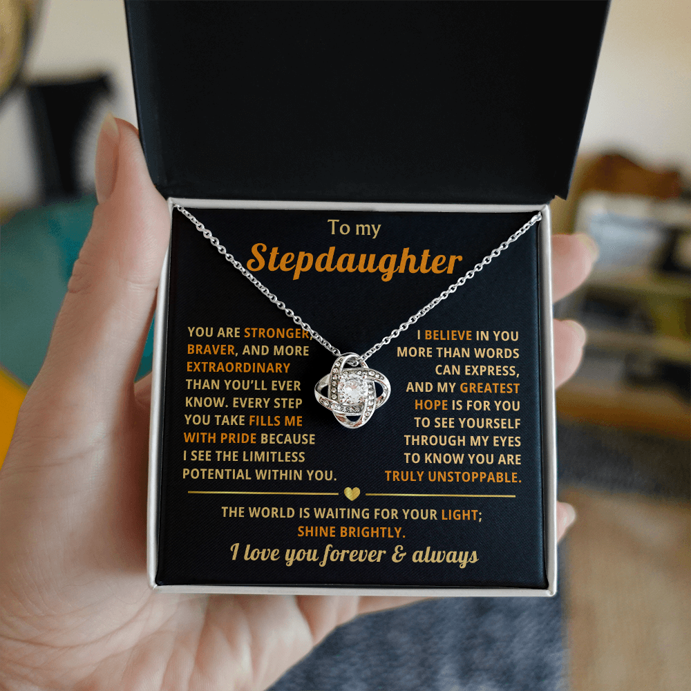 Gift From Dad to Bonus Daughter – Stepdaughter Jewelry