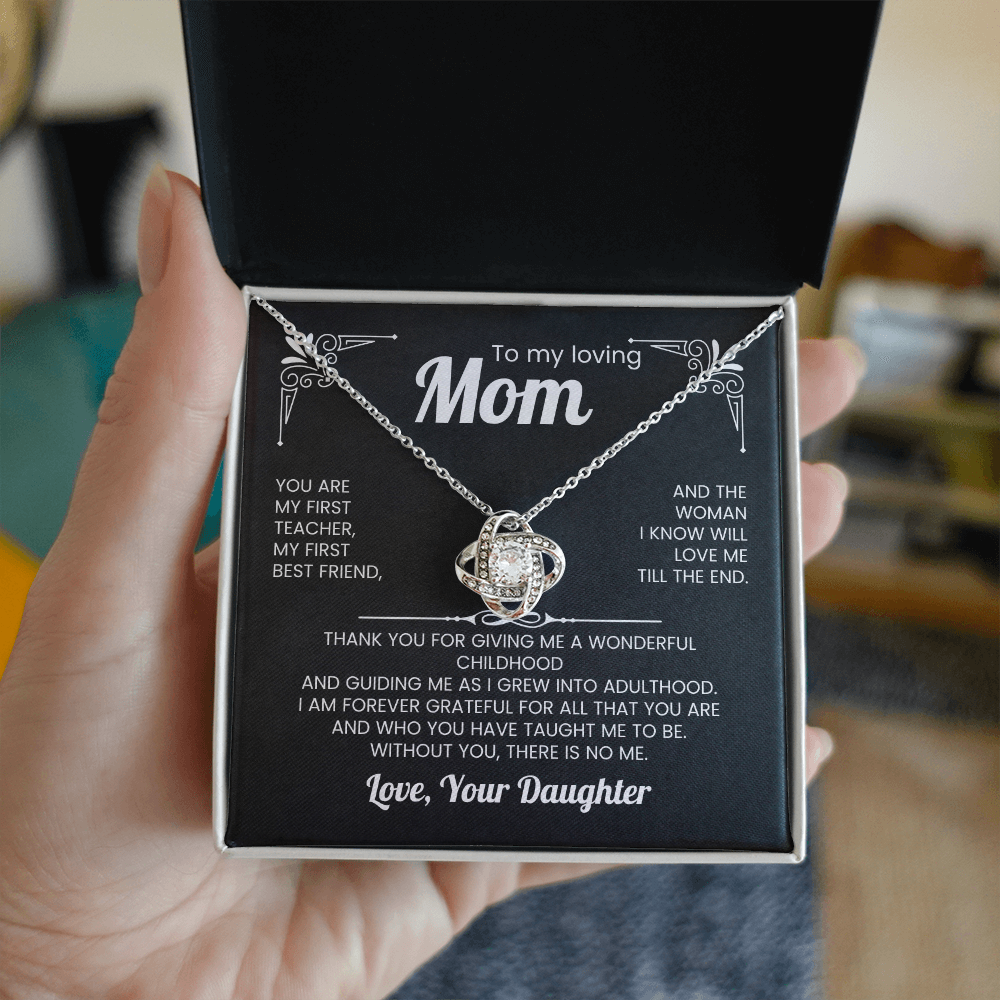 Best Mother's Day Gift 2026 - To My Mom Jewelry with Sentimental Message Card