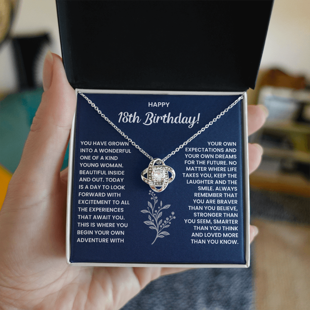 18th Birthday Necklace for Daughter – Sentimental Gift from Mom or Dad