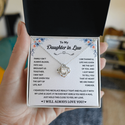 Meaningful Daughter-in-Law Necklace from Mom & Dad – Heartfelt Gift for Birthday, Christmas, or Wedding Day