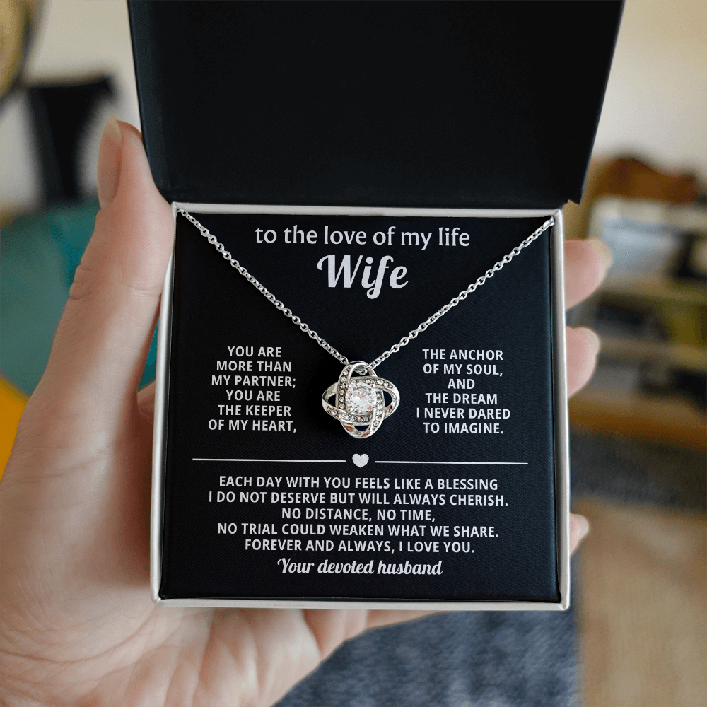 To My Beautiful Wife - You Are More Than My Partner, You Are My Heart Keeper
