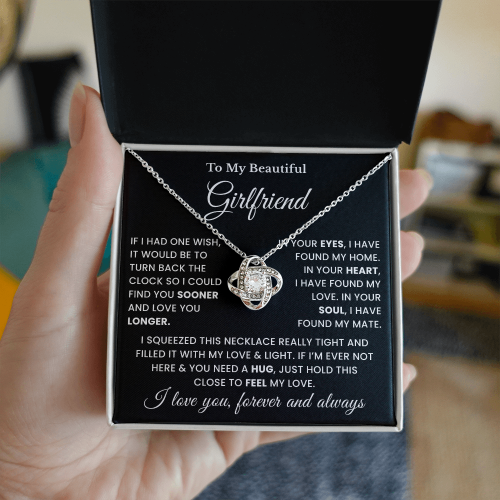 Necklace Gift For Girlfriend From Boyfriend On Birthday, Wedding, Anniversary, Valentine's Day