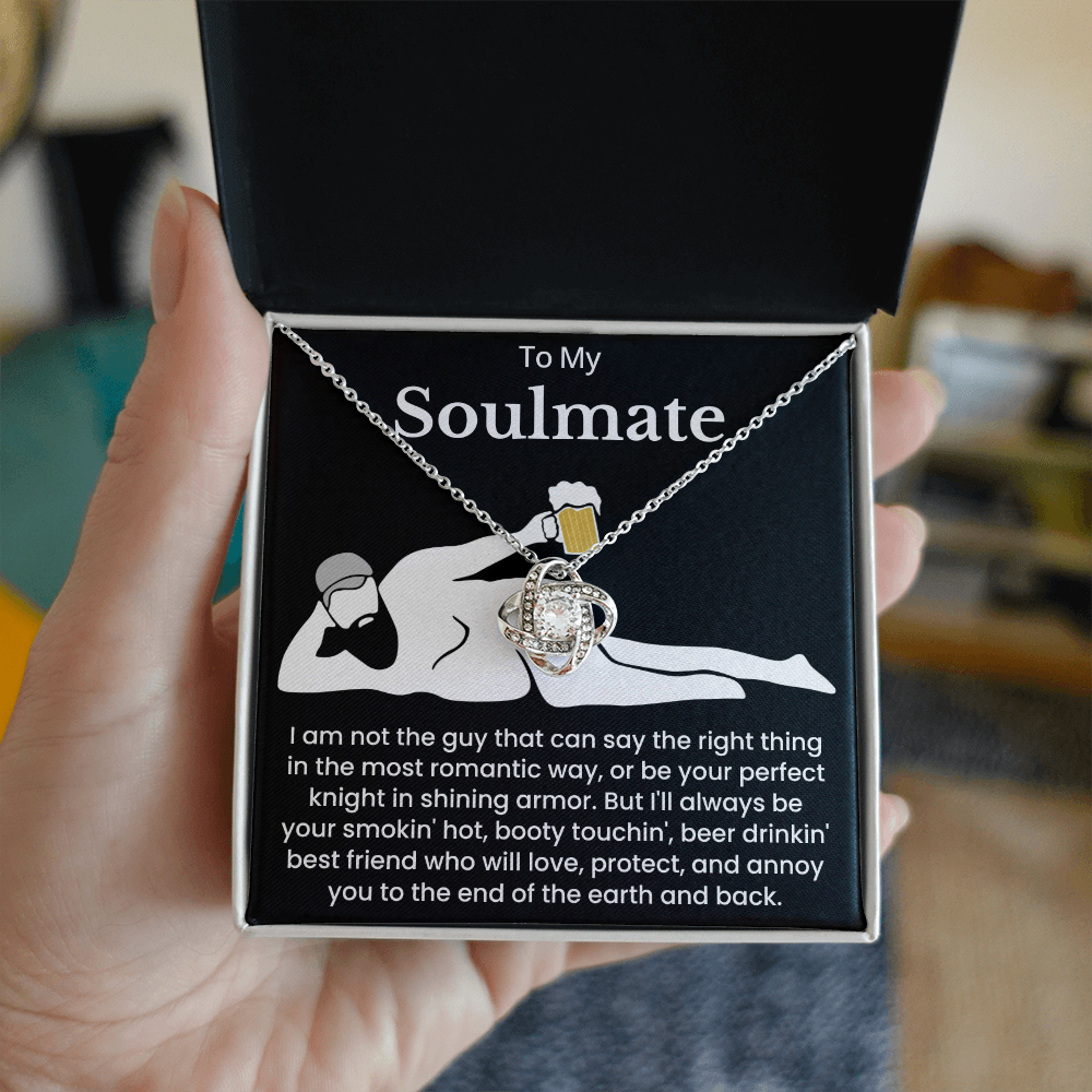 To My Beautiful Soulmate Necklace for Wife From Husband Jewelry for Girlfriend