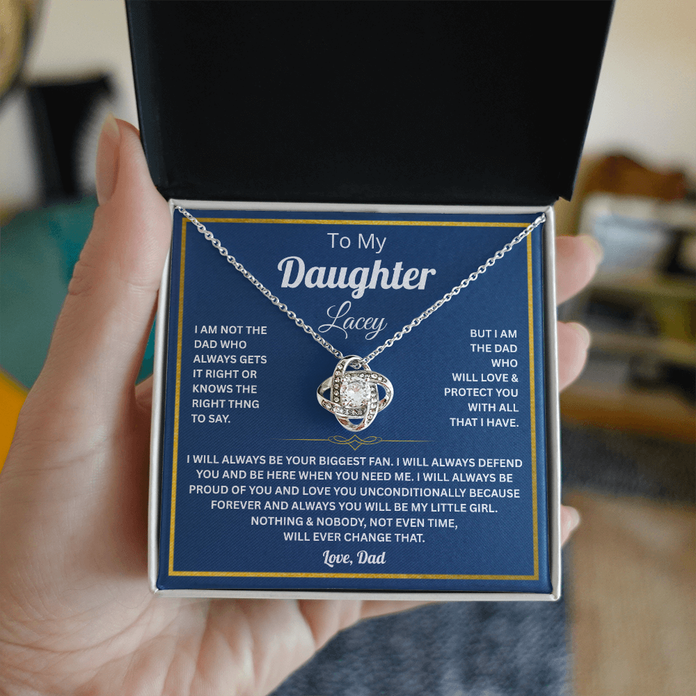 To My Beautiful Daughter - I Will Always Be Your Biggest Fan - Necklace