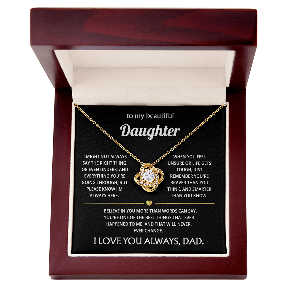 To My Amazing Daughter – You Are the Greatest Blessing in My Life – Jewelry Gift