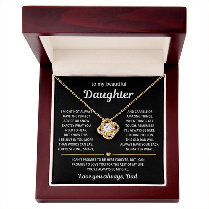 To My Daughter From Mom & Dad – A Precious Keepsake Gift with Elegant Gift Box