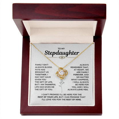 To My Stepdaughter Necklace – Meaningful Gift from Stepmom or Stepdad