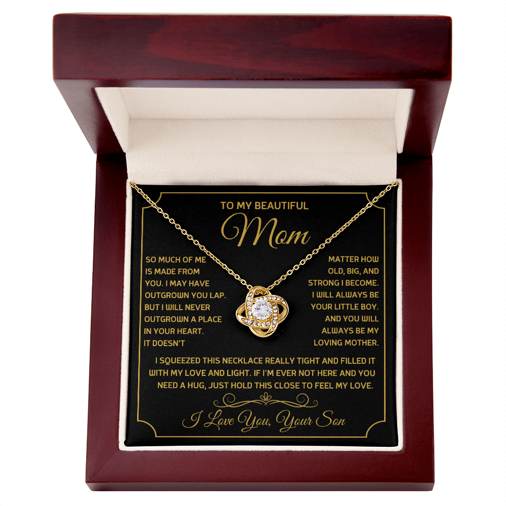To My Loving Mom - This Necklace is a Small Token of My Love