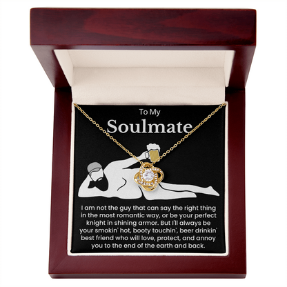 To My Beautiful Soulmate Necklace for Wife From Husband Jewelry for Girlfriend