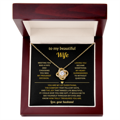 To My Beautiful Wife - I Love You Forever & Always, Special Moments Gifts.
