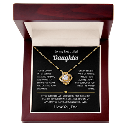 To My Beautiful Daughter – A Heartfelt Jewelry Gift from Mommy, Perfect for Christmas