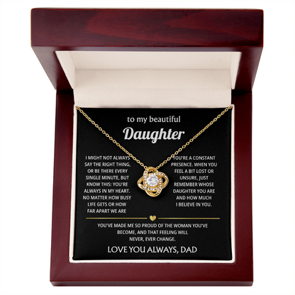 To My Amazing Daughter – Carry My Love with You Wherever You Go – Beautiful Gift