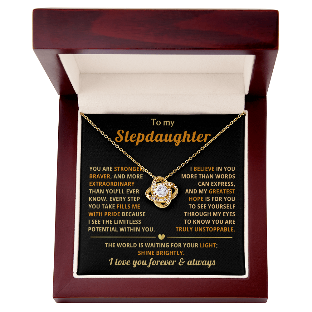 Gift From Dad to Bonus Daughter – Stepdaughter Jewelry