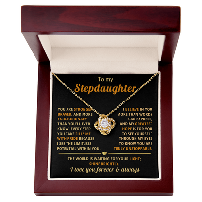 Gift From Dad to Bonus Daughter – Stepdaughter Jewelry