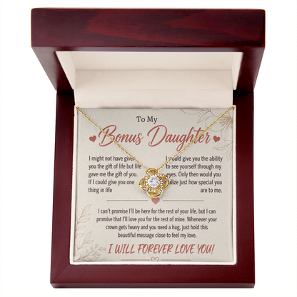 For My Bonus Daughter – A Special Reminder of How Much You Mean to Me – Meaningful Gift