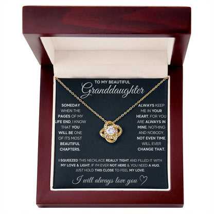 To My Wonderful Granddaughter Always Carry My Love in Your Heart Meaningful Gift for Her
