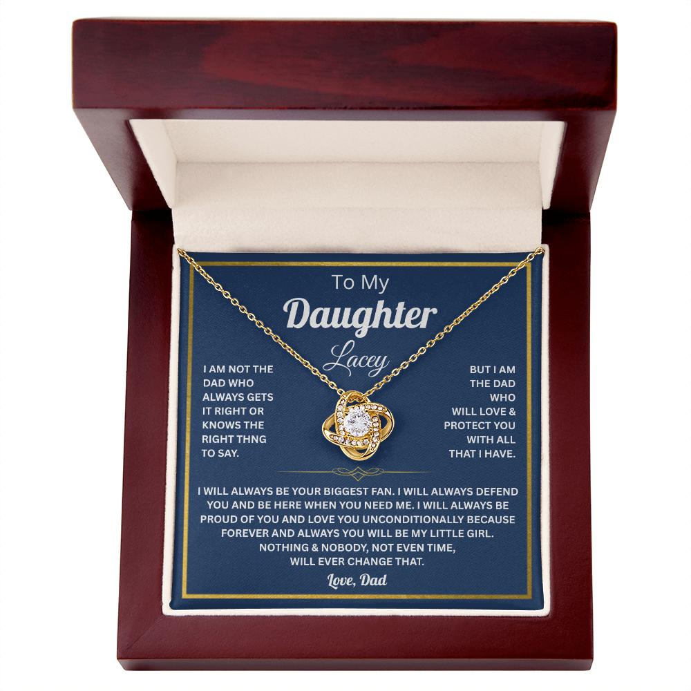 To My Beautiful Daughter - I Will Always Be Your Biggest Fan - Necklace