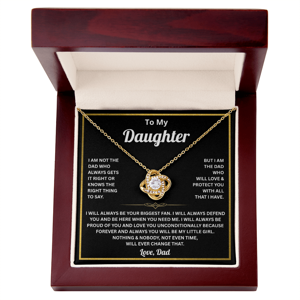 To My Beautiful Daughter Necklace From Dad, Daughter Necklaces for Women