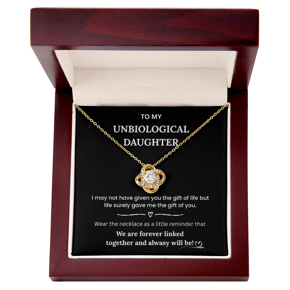 Bonus Daughter Necklace from Mom – Meaningful Jewelry for Birthday or Christmas