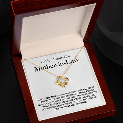 Sentimental Necklace for Future Mother-in-Law From Future Son-in-Law