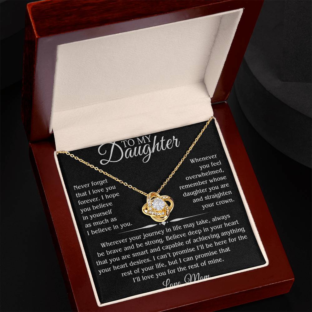 To My Daughter Necklace – Heartfelt Gift from Mom to Daughter