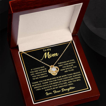 To My Mom Necklace | Best Mother's Day Gift 2026 | Jewelry for Mom