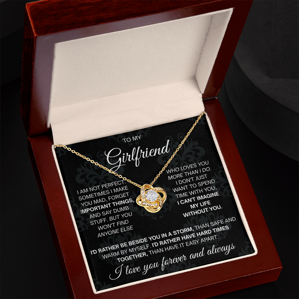 Girlfriend Necklace From Boyfriend, To My Love Necklace, ChristmasGifts