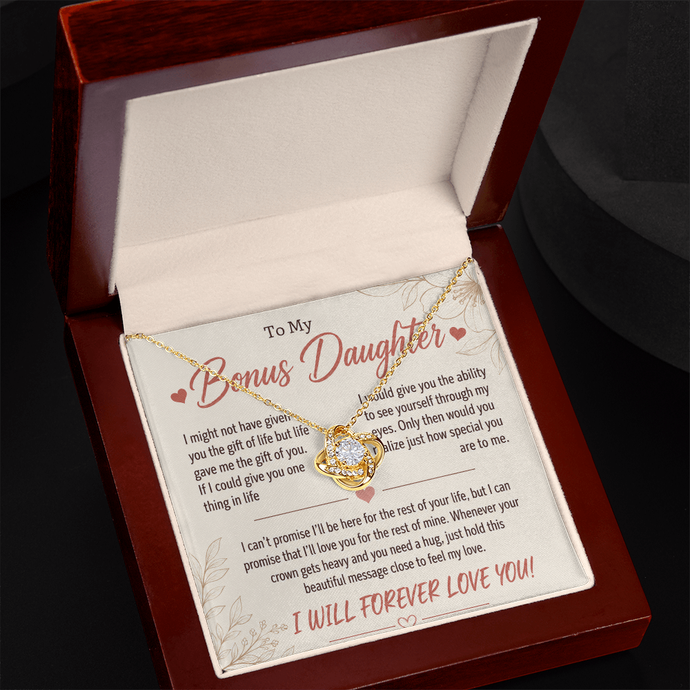For My Bonus Daughter – A Special Reminder of How Much You Mean to Me – Meaningful Gift
