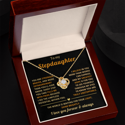 Gift From Dad to Bonus Daughter – Stepdaughter Jewelry