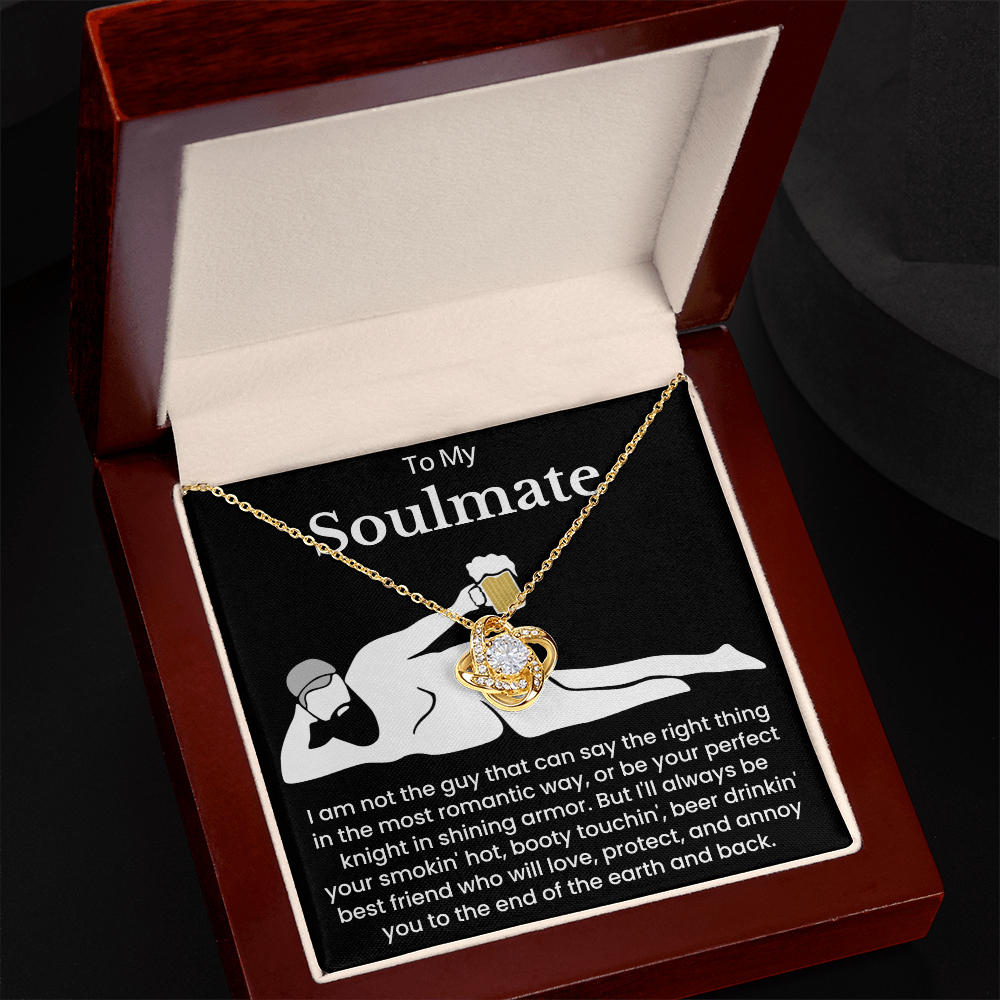 To My Beautiful Soulmate Necklace for Wife From Husband Jewelry for Girlfriend