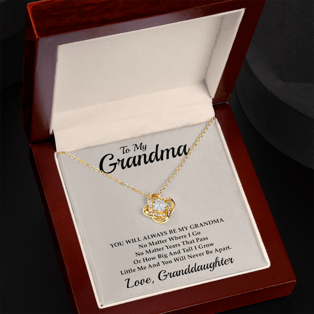 Grandma Necklace from Granddaughter – Gift for Grandma