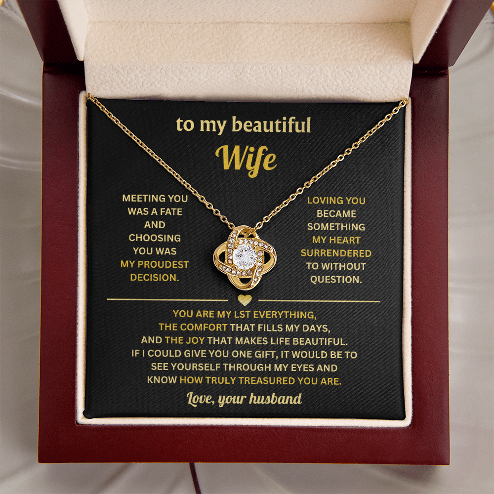 To My Beautiful Wife - I Love You Forever & Always, Special Moments Gifts.
