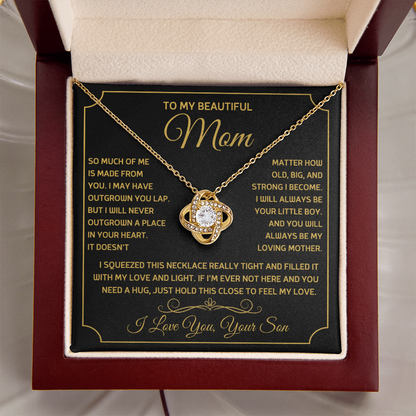 To My Loving Mom - This Necklace is a Small Token of My Love