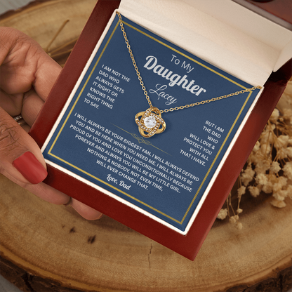 To My Beautiful Daughter - I Will Always Be Your Biggest Fan - Necklace