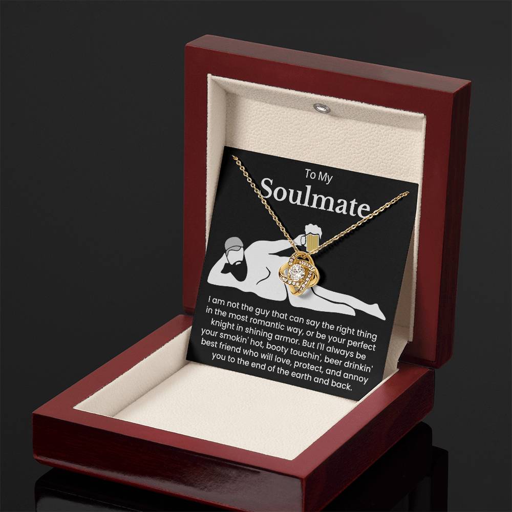 To My Beautiful Soulmate Necklace for Wife From Husband Jewelry for Girlfriend