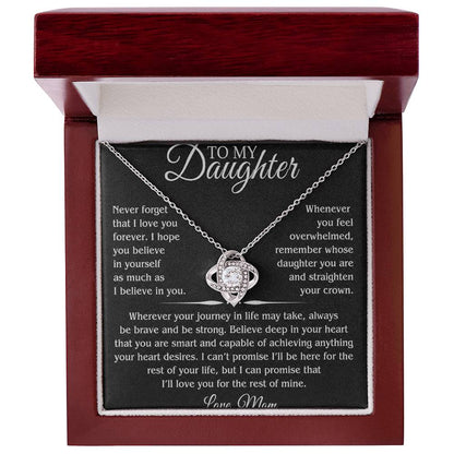 To My Daughter Necklace – Heartfelt Gift from Mom to Daughter