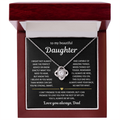 To My Daughter From Mom & Dad – A Precious Keepsake Gift with Elegant Gift Box