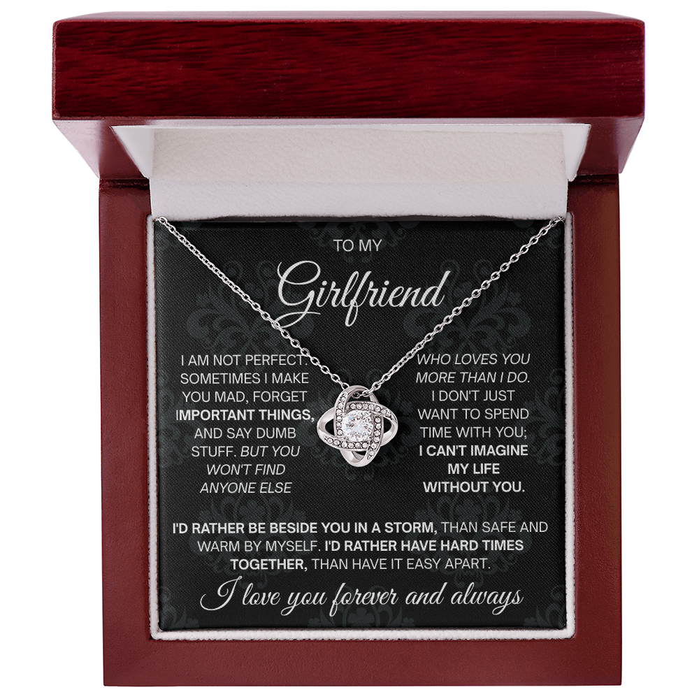 Girlfriend Necklace From Boyfriend, To My Love Necklace, ChristmasGifts