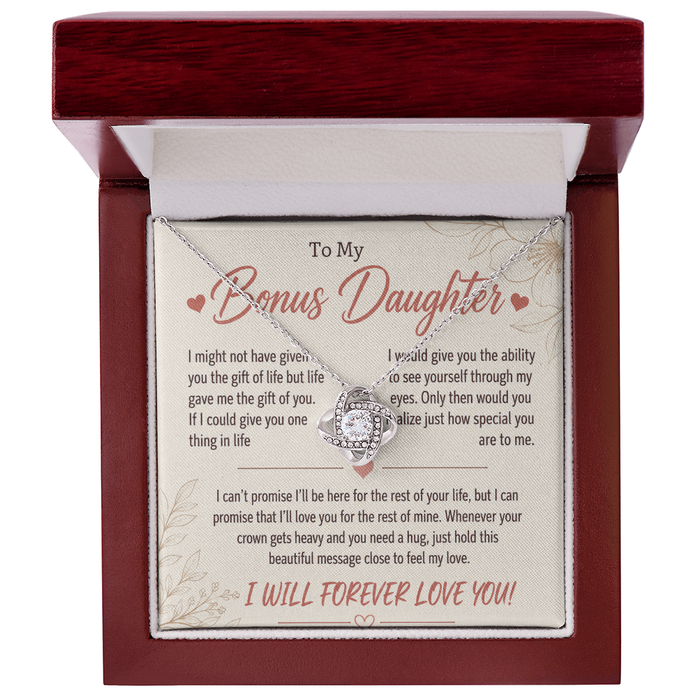 For My Bonus Daughter – A Special Reminder of How Much You Mean to Me – Meaningful Gift