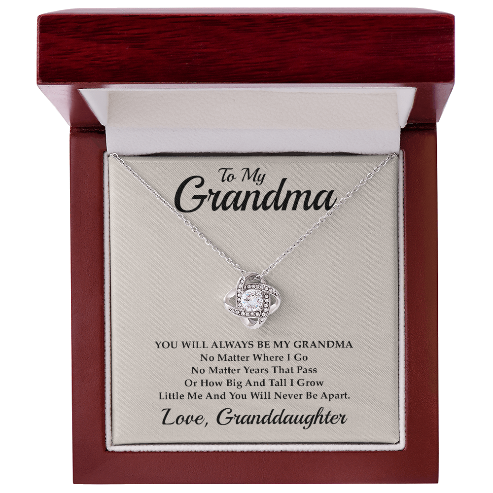 Grandma Necklace from Granddaughter – Gift for Grandma