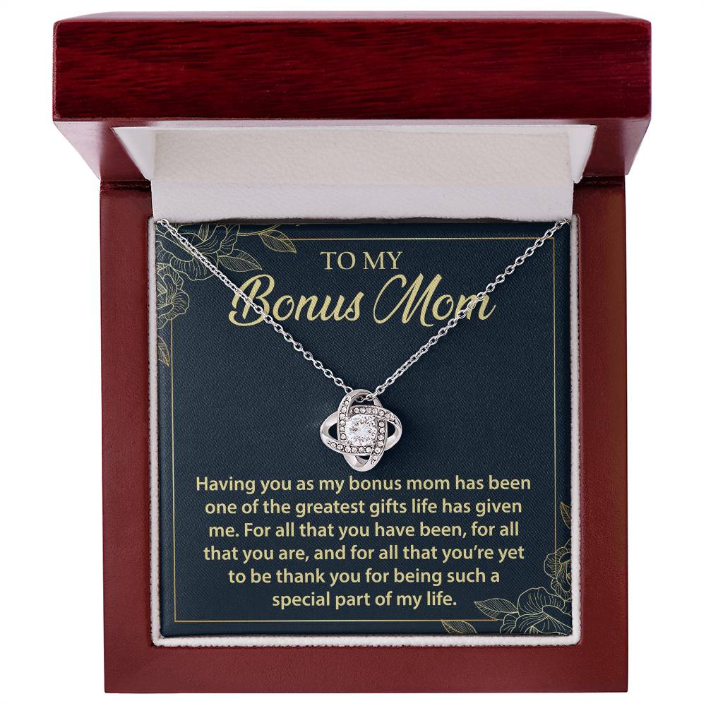 My Bonus Mom - Without You, There is No Me - Necklace