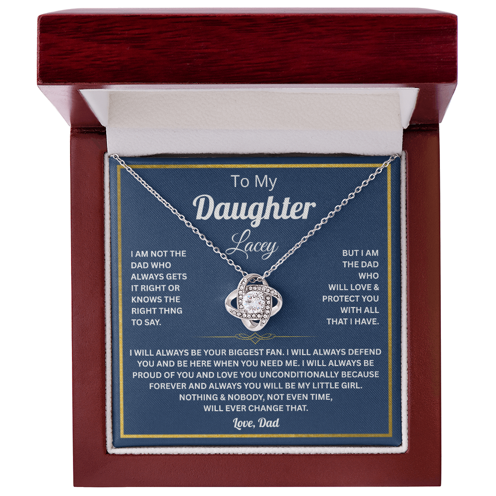 To My Beautiful Daughter - I Will Always Be Your Biggest Fan - Necklace