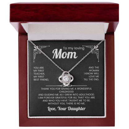 Best Mother's Day Gift 2026 - To My Mom Jewelry with Sentimental Message Card