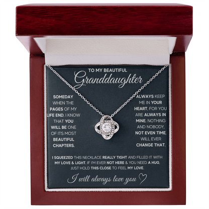 To My Wonderful Granddaughter Always Carry My Love in Your Heart Meaningful Gift for Her