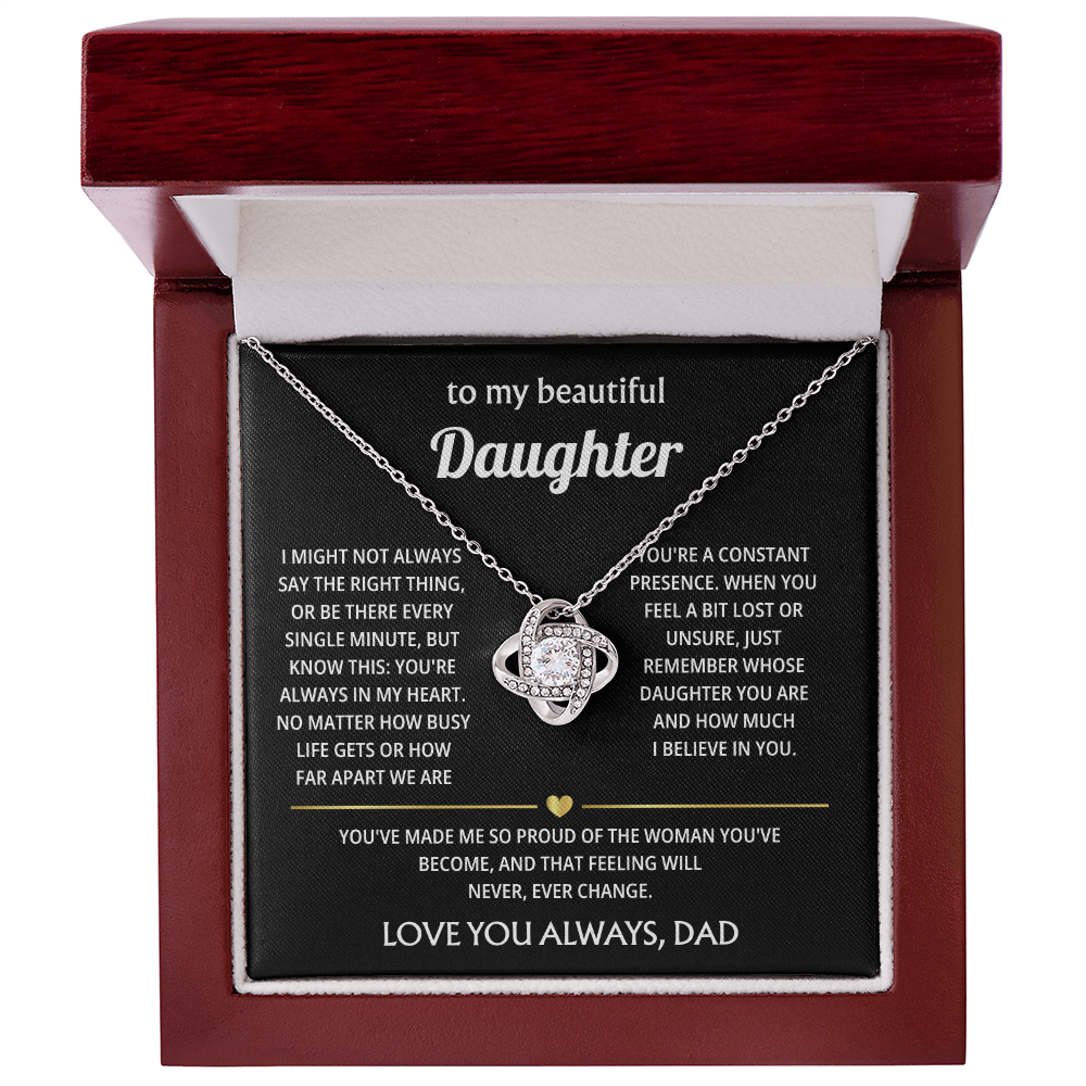 To My Amazing Daughter – Carry My Love with You Wherever You Go – Beautiful Gift