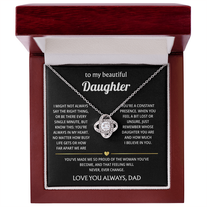 To My Amazing Daughter – Carry My Love with You Wherever You Go – Beautiful Gift