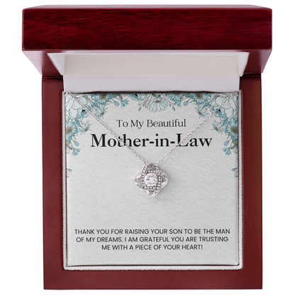 To My Beautiful Future Mother-in-law Necklace, Gift From Future Son-in-law
