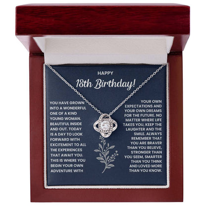 18th Birthday Necklace for Daughter – Sentimental Gift from Mom or Dad